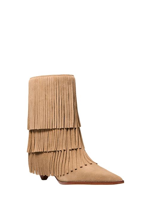 Stivaletti in pelle scamosciata con frange Michael Kors | 40F5JYME6S297